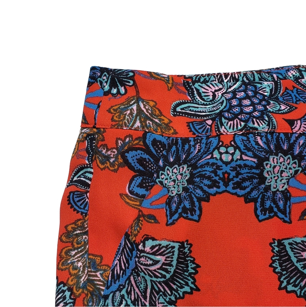 ECLAIR High Waist Boho Floral Print Shorts - Picture 2 of 5